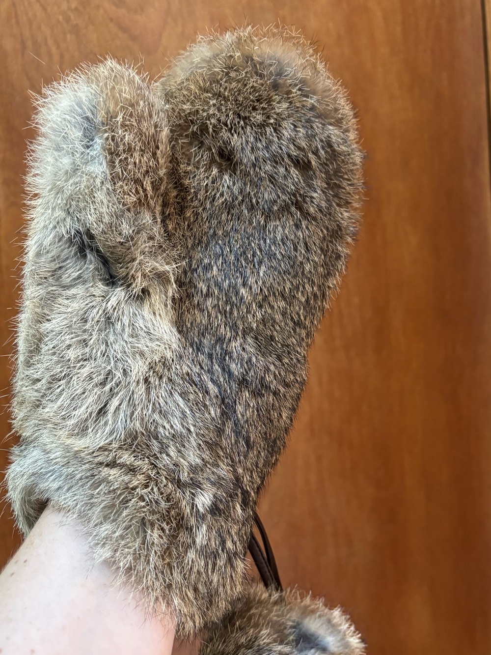 Coach Rabbit Mittens Size M/L - Picture 9 of 14